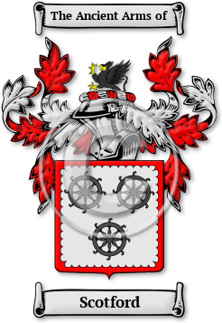 Scotford Family Crest Download (jpg) Legacy Series - 150 DPI