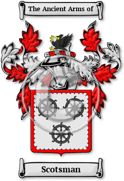 Scotsman Family Crest Download (jpg) Legacy Series - 150 DPI