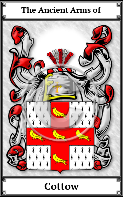Cottow Family Crest Download (JPG)  Book Plated - 150 DPI