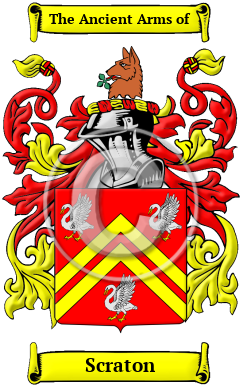Scraton Family Crest/Coat of Arms