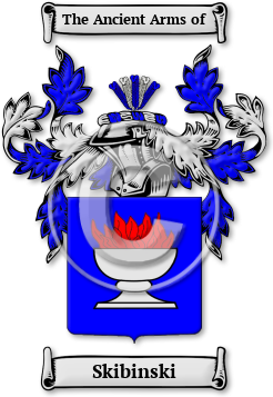 Skibinski Family Crest Download (jpg) Legacy Series - 150 DPI