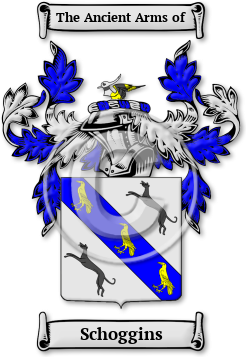 Schoggins Family Crest Download (jpg) Legacy Series - 150 DPI
