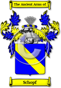 Schopf Family Crest Download (JPG) Legacy Series - 600 DPI