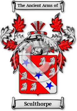 Sculthorpe Family Crest Download (jpg) Legacy Series - 150 DPI
