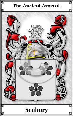 Seabury Family Crest Download (JPG)  Book Plated - 150 DPI