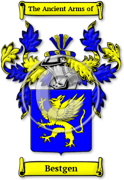 Bestgen Family Crest Download (jpg) Legacy Series - 150 DPI