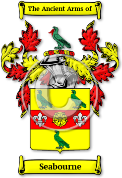 Seabourne Family Crest Download (jpg) Legacy Series - 150 DPI