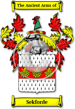 Sekforde Family Crest Download (jpg) Legacy Series - 150 DPI