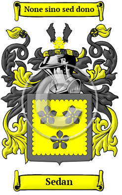 Sedan Family Crest Download (JPG) Heritage Series - 600 DPI