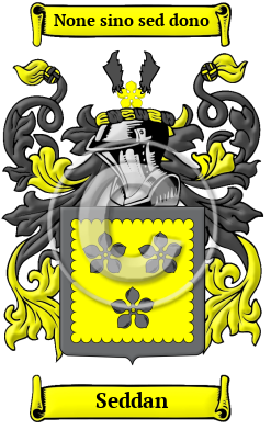 Seddan Family Crest Download (JPG) Heritage Series - 600 DPI