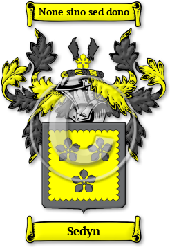 Sedyn Family Crest Download (JPG) Legacy Series - 600 DPI