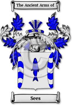 Sees Family Crest Download (JPG) Legacy Series - 600 DPI