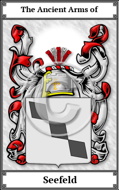 Seefeld Family Crest Download (JPG)  Book Plated - 150 DPI