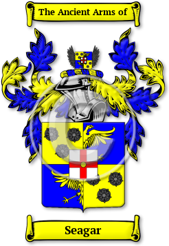 Seagar Family Crest Download (jpg) Legacy Series - 150 DPI