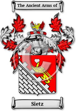 Sietz Family Crest Download (JPG) Legacy Series - 600 DPI