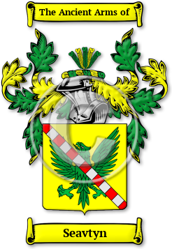 Seavtyn Family Crest Download (jpg) Legacy Series - 150 DPI