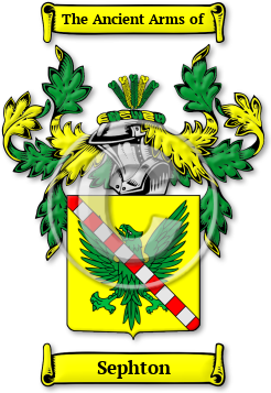 Sephton Family Crest Download (jpg) Legacy Series - 150 DPI