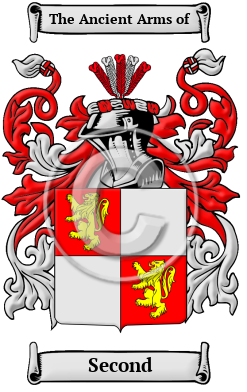 Second Family Crest Download (JPG) Heritage Series - 600 DPI