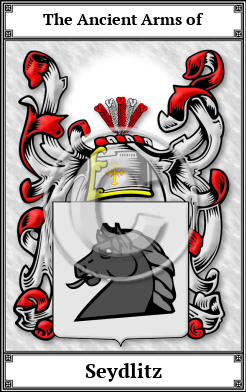Seydlitz Family Crest Download (JPG)  Book Plated - 150 DPI