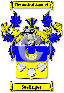 Seelinger Family Crest Download (jpg) Legacy Series - 150 DPI