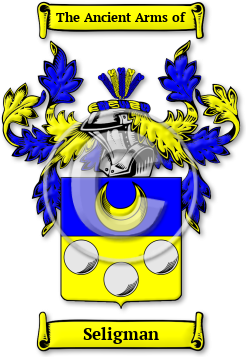 Seligman Family Crest Download (jpg) Legacy Series - 150 DPI