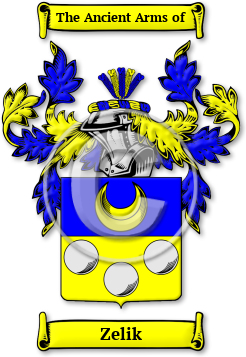 Zelik Family Crest Download (jpg) Legacy Series - 150 DPI