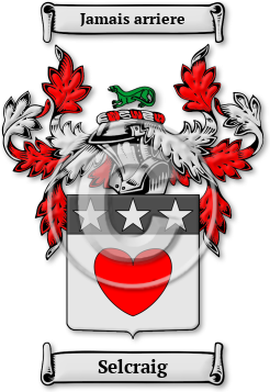 Selcraig Family Crest Download (jpg) Legacy Series - 150 DPI