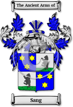 Sang Family Crest Download (jpg) Legacy Series - 150 DPI