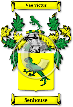 Senhouse Family Crest Download (jpg) Legacy Series - 150 DPI