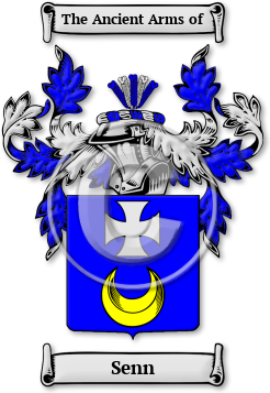 Senn Family Crest Download (JPG) Legacy Series - 600 DPI