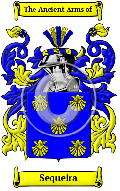 Sequeira Family Crest/Coat of Arms