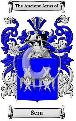Sera Family Crest Download (JPG) Heritage Series - 600 DPI