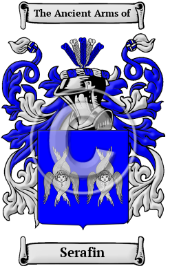 Serafin Family Crest Download (JPG) Heritage Series - 600 DPI