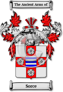 Sorce Family Crest Download (JPG) Legacy Series - 600 DPI