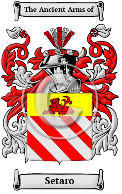 Setaro Family Crest Download (JPG) Heritage Series - 600 DPI