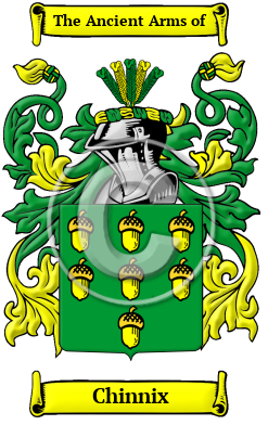 Chinnix Family Crest/Coat of Arms