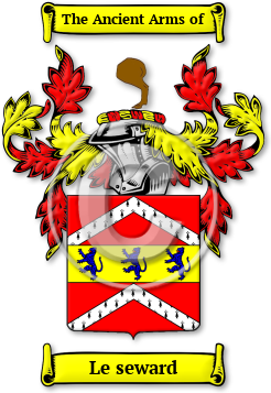 Le seward Family Crest Download (jpg) Legacy Series - 150 DPI