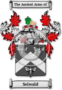 Seiwald Family Crest Download (JPG) Legacy Series - 600 DPI