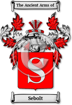 Sebolt Family Crest Download (jpg) Legacy Series - 150 DPI