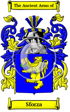 Sforza Family Crest Download (JPG) Heritage Series - 600 DPI