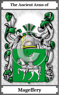 Mageffery Family Crest Download (JPG) Book Plated - 600 DPI