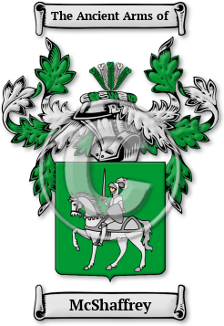 McShaffrey Family Crest Download (jpg) Legacy Series - 150 DPI