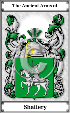 Shaffery Family Crest Download (JPG)  Book Plated - 150 DPI