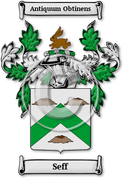 Seff Family Crest Download (jpg) Legacy Series - 150 DPI