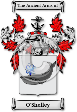 O'Shelley Family Crest Download (JPG) Legacy Series - 600 DPI