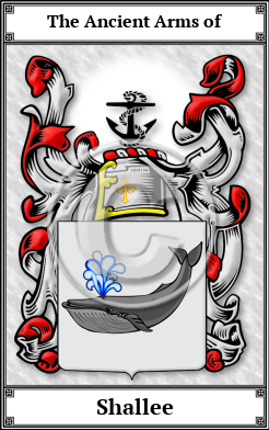 Shallee Family Crest Download (JPG)  Book Plated - 150 DPI