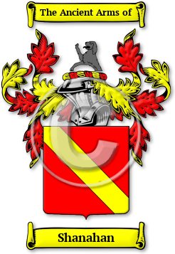 Shanahan Family Crest Download (jpg) Legacy Series - 150 DPI