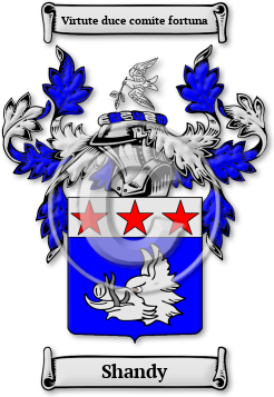 Shandy Family Crest Download (jpg) Legacy Series - 150 DPI