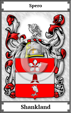 Shankland Family Crest Download (JPG)  Book Plated - 150 DPI