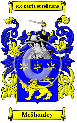 McShanley Family Crest Download (JPG) Heritage Series - 600 DPI